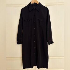 BANANA REPUBLIC belted shirt dress.
